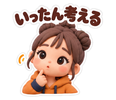 いったん考える