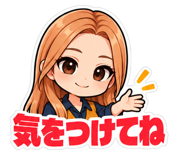 気をつけてね