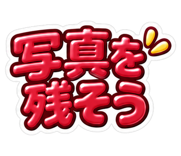 写真を残そう