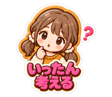 いったん考える