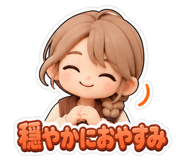 穏やかにおやすみ