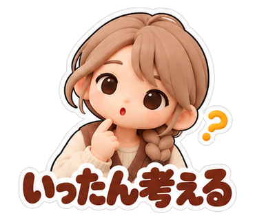 いったん考える