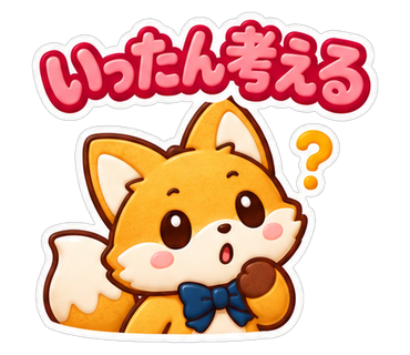 いったん考える