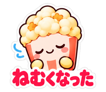 ねむくなった