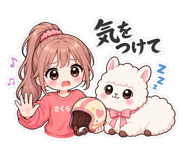気をつけて
