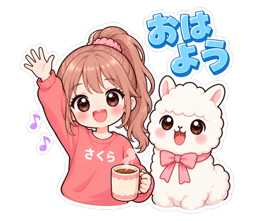 おはよう