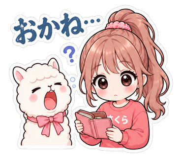 おかね…