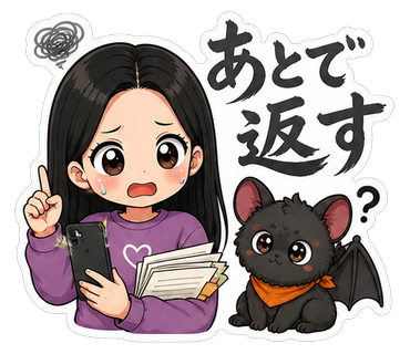 あとで返す