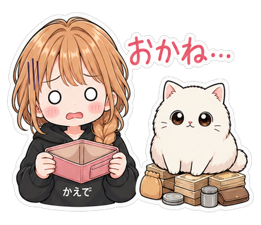 おかね…