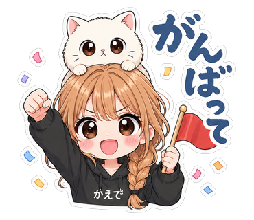 がんばって