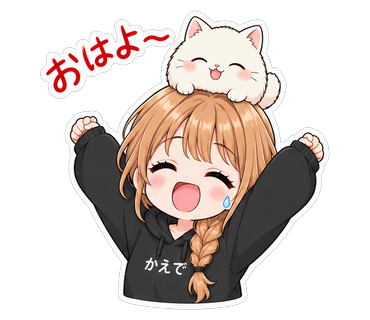 おはよ〜
