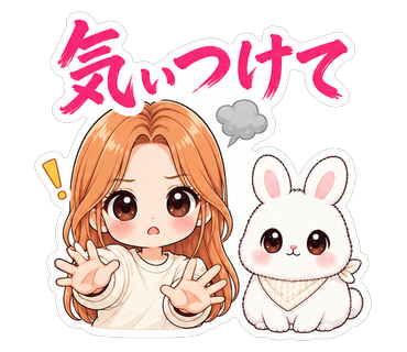 気ぃつけて