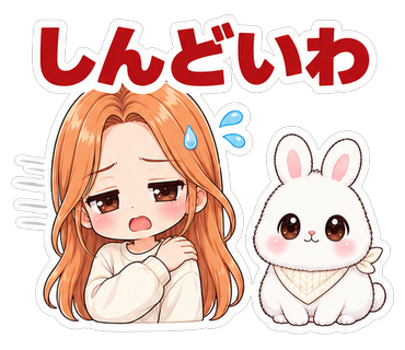 しんどいわ