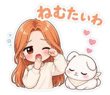 ねむたいわ