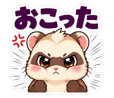 おこった