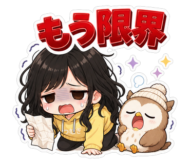 もう限界