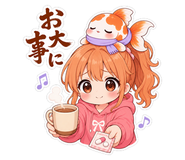 お大事に