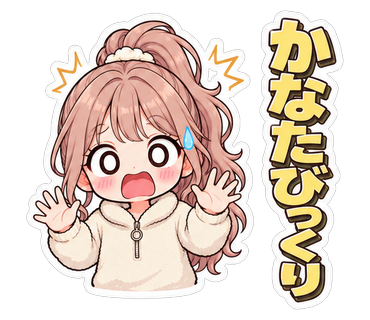 かなたびっくり