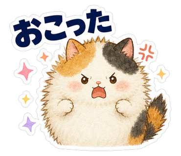 おこった