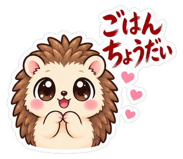 ごはんちょうだい