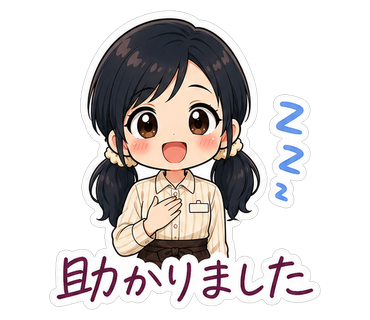 助かりました