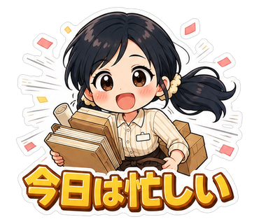 今日は忙しい