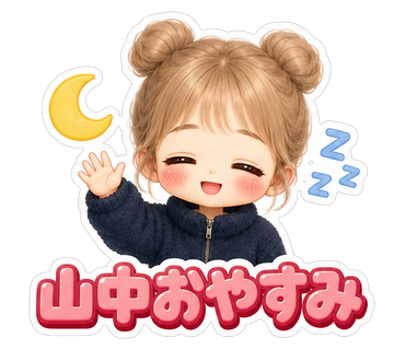 山中おやすみ