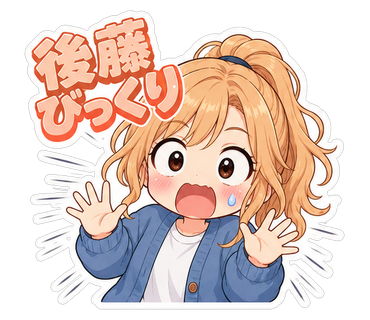後藤びっくり