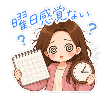 曜日感覚ない