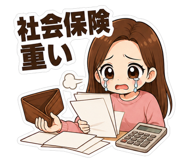 社会保険重い