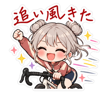 追い風きた