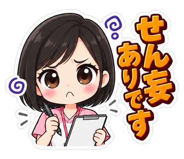 せん妄ありです