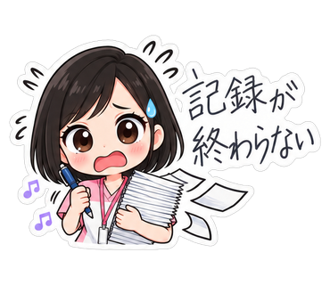 記録が終わらない