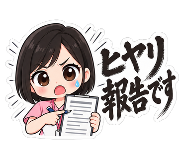 ヒヤリ報告です