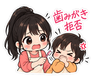 歯みがき拒否