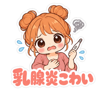 乳腺炎こわい
