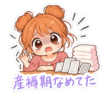 産褥期なめてた
