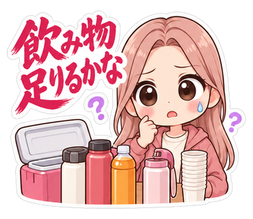 飲み物足りるかな