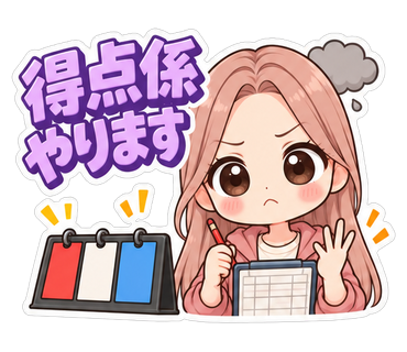 得点係やります